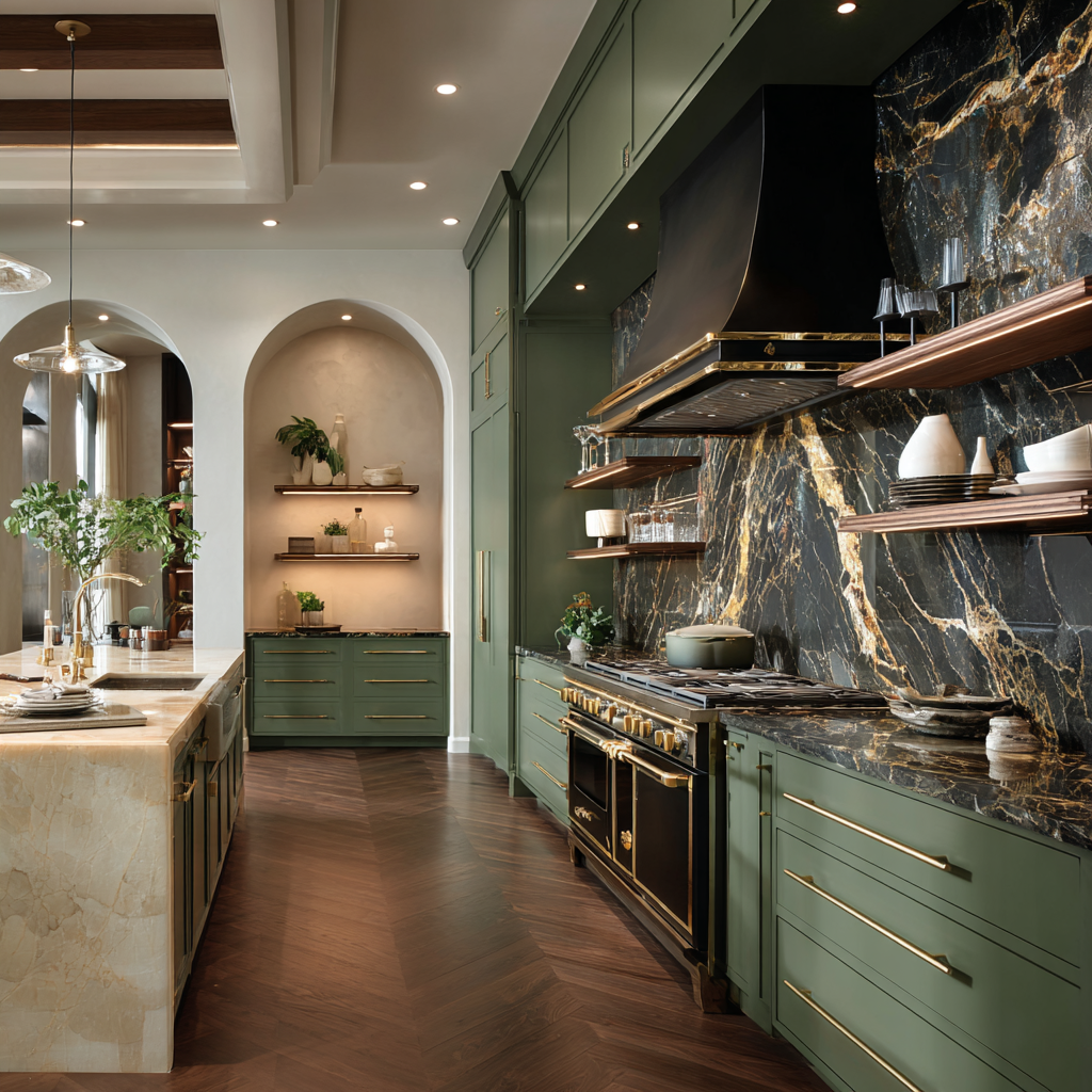 Gourmet kitchen and dining area at RUY Helpline in Memphis, Tennessee